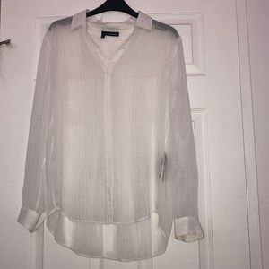 The Kooples Sheer Button-Up